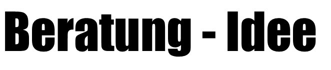 Beratung-Idee